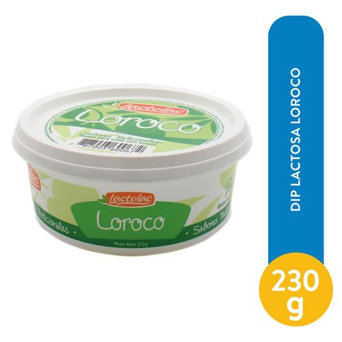 Queso Lactolac para untar con Loroco - 230 g