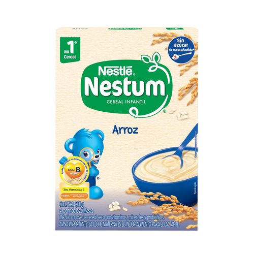 Cereal Infantil Nestlé NESTUM Arroz  Caja - 200 g
