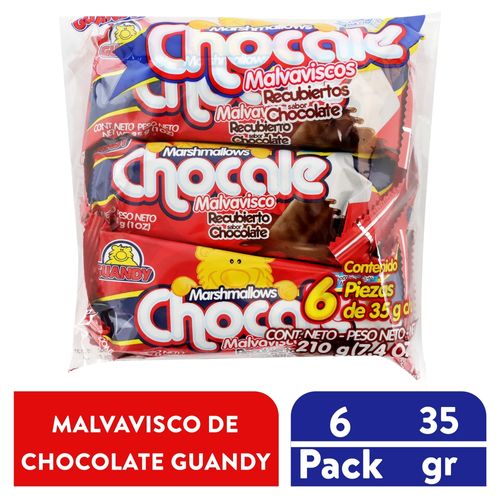 Malvavisco Chocolate Guandy - 35 g