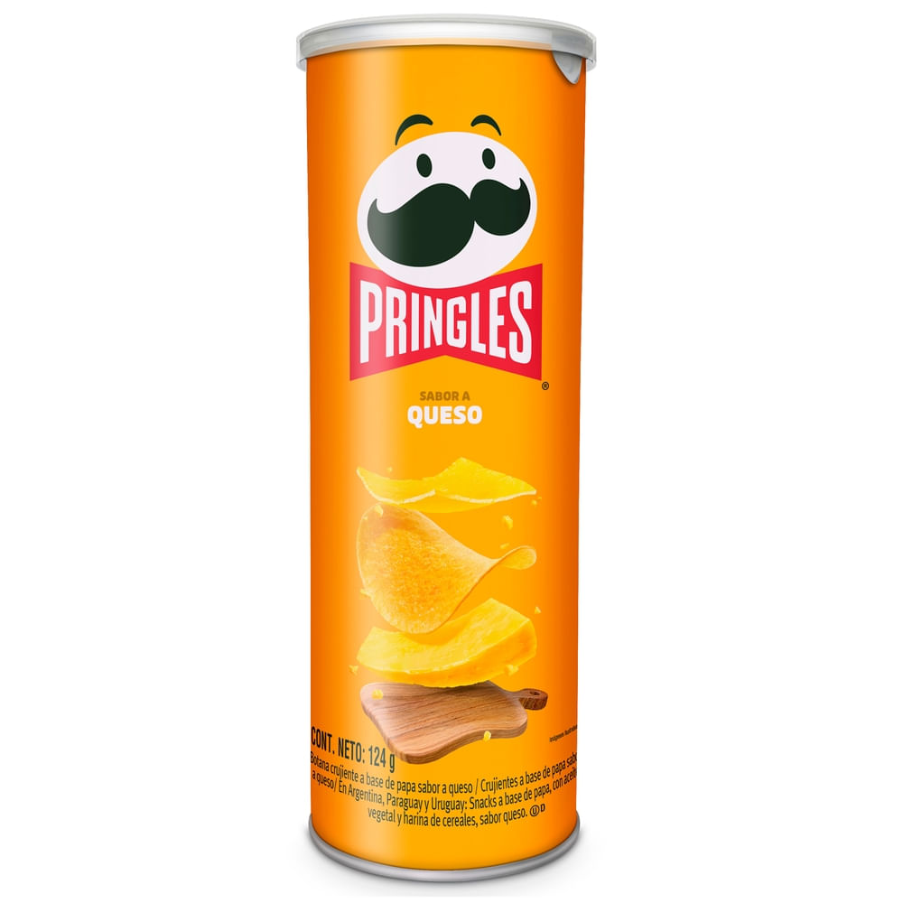 Papas Pringles Sabor a Queso - 124 g