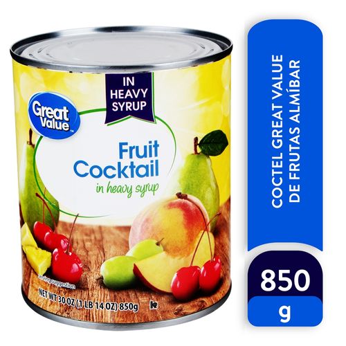 Coctel de Frutas Great Value en Almíbar - 850 g