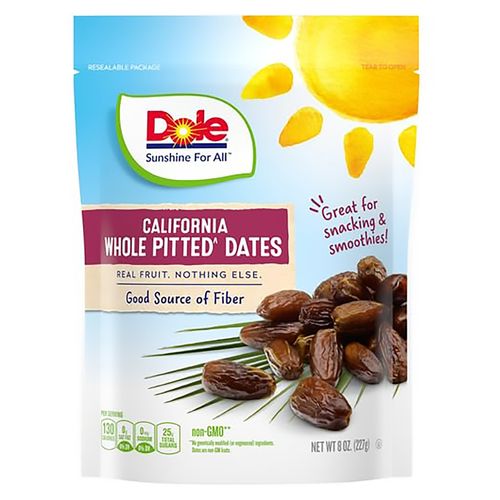 Dole Pitted Dates 227 Gr