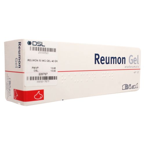 Reumon Gel. 5 40 G 1 Unidad