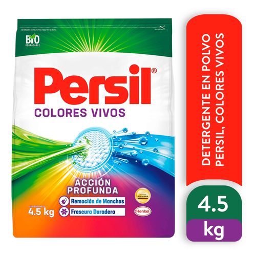Detergente  En Polvo Persil Colores Vivos - 4.5 kg