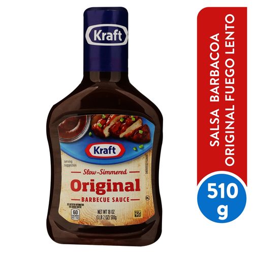 Salsa barbacoa Kraft original cocida a fuego lento - 500 g