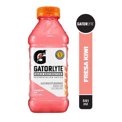 Bebida hidratante Gatorlyte, Fresa Kiwi -591 ml
