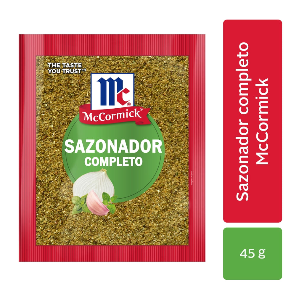 Sazonador McCormick Completo - 45 g
