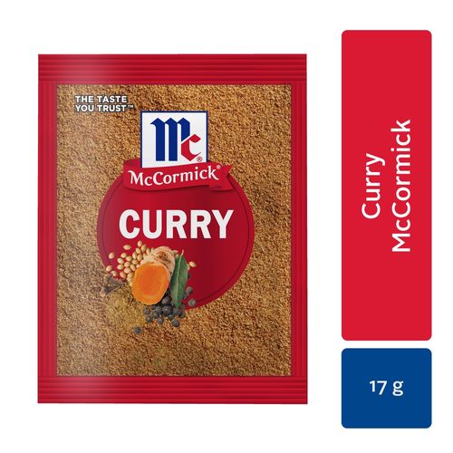 Curry molido McCormick refill pack - 17 g