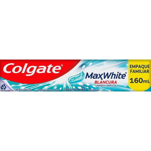 Pasta Dental Colgate Max White Complete Clean -160 ml