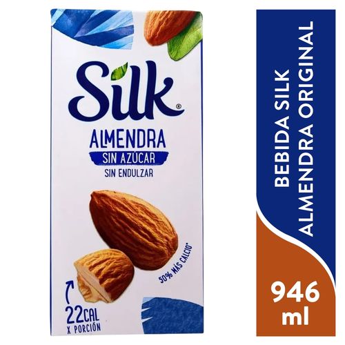 Bebida vegetal Silk almendra original - 946 ml