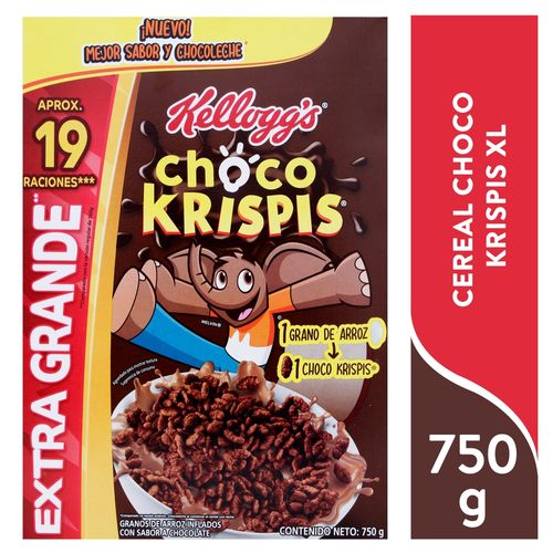 Cereal Kelloggs Choco Krispis XL - 750 g