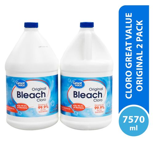 Cloro Great Value original 2 pack -7570 ml