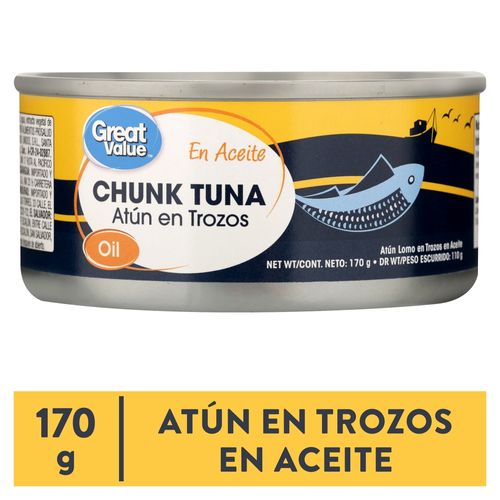 Atun Great Value En Aceite - 170 g