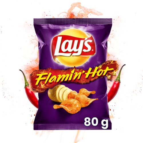 Snack Lay's Flamin Hot Papa - 80 g