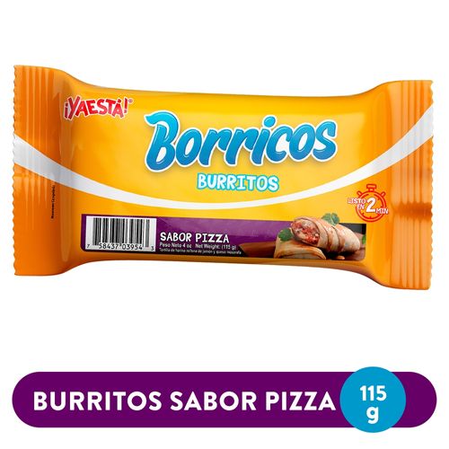 Burritos Ya Esta De Pizza - 115 g