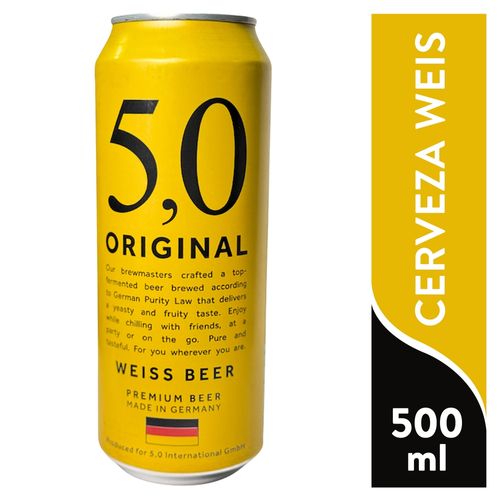 Cerveza Weiss Original -500 ml