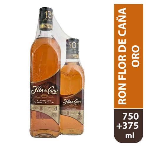 Ron Flor de Caña 2 Pack - 1125 ml