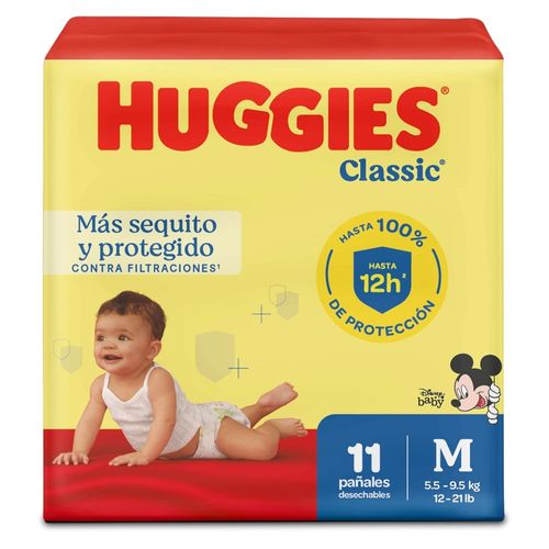 Pañales Huggies Classic