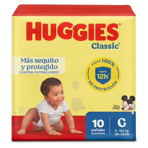 Pañales Huggies Classic