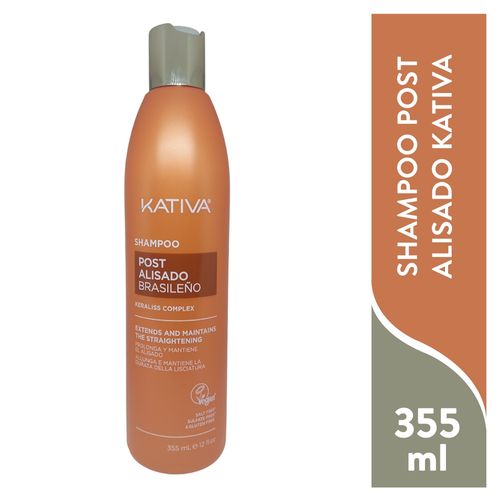 Shampoo Kativa Post Alisado 355 ml
