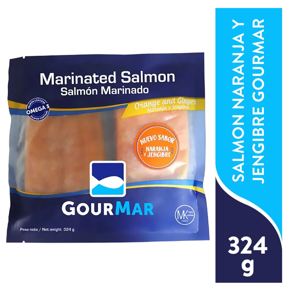Salmon Naranja Y Jengibre Gourmar 324G