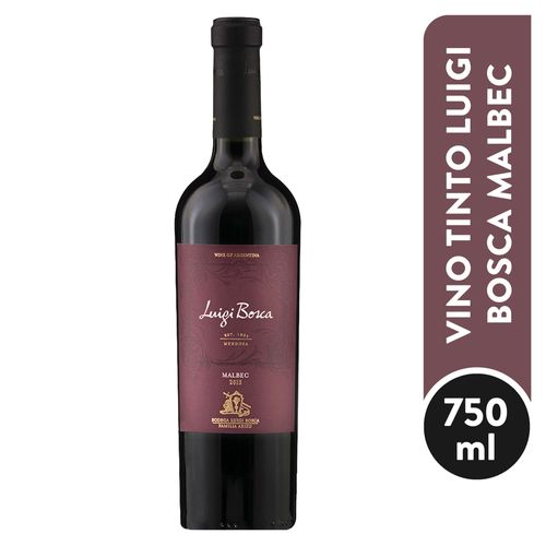 Vino Tinto Luigi Bosca Malbec - 750 ml