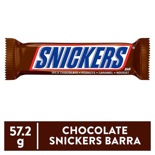 Chocolate Con Maní Snickers, Barra - 52.7 g