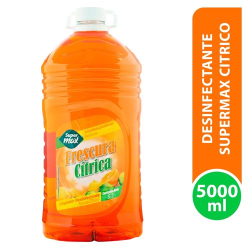 Desinfectante Supermax Citrico 5 L