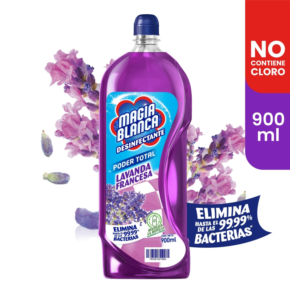 Desinfectante Magia Blanca Lavanda 900 ml