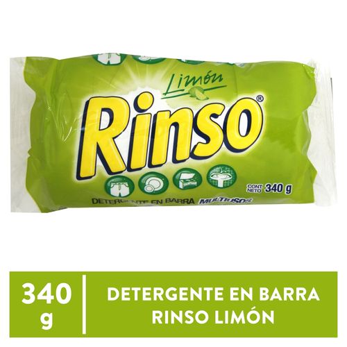 Jabón Rinso Barra Cilindro Limón - 340 g