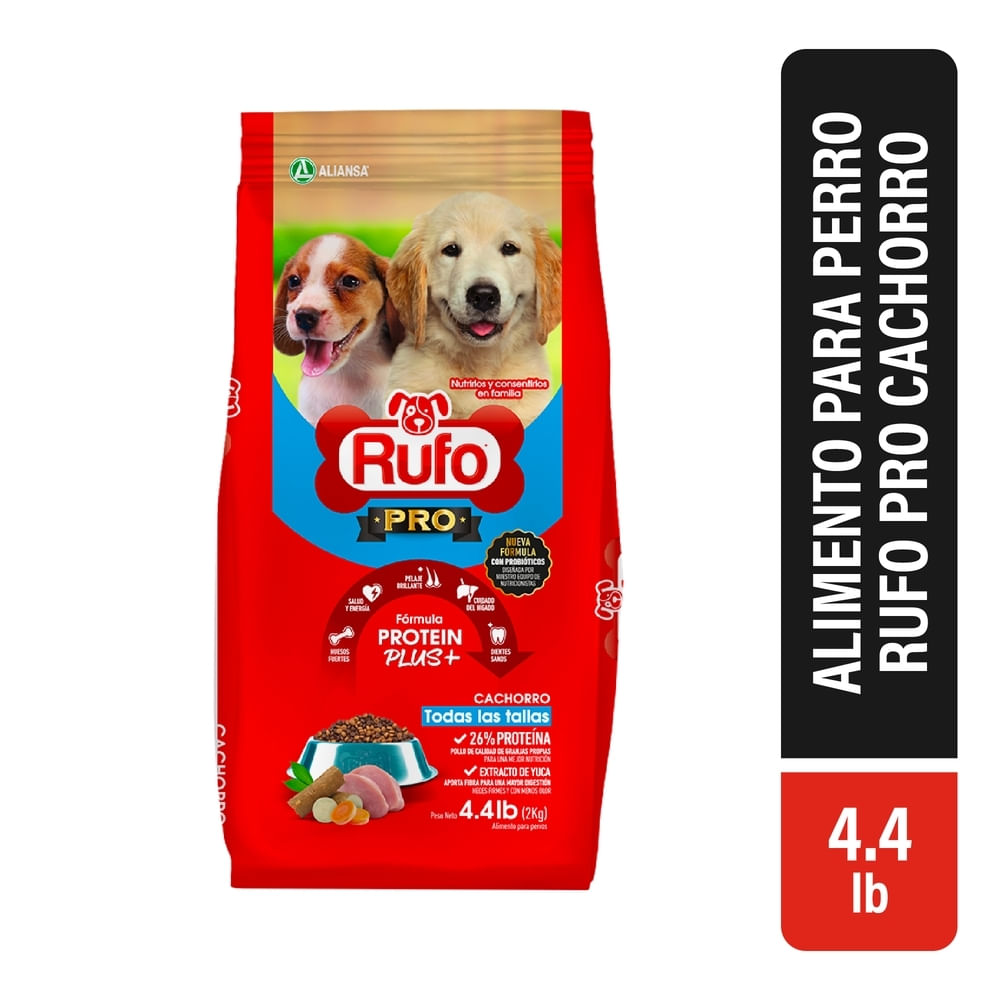 Alimento Rufo para Perro Cachorro - 4.4 lb