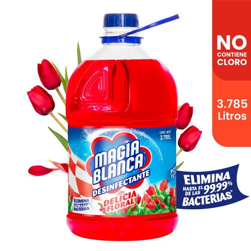 Desinfectante Magia Blanca Floral - 3785 ml