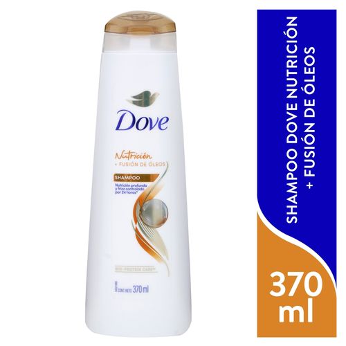 Shampoo Dove Óleo Nutrición Superior - 370 ml