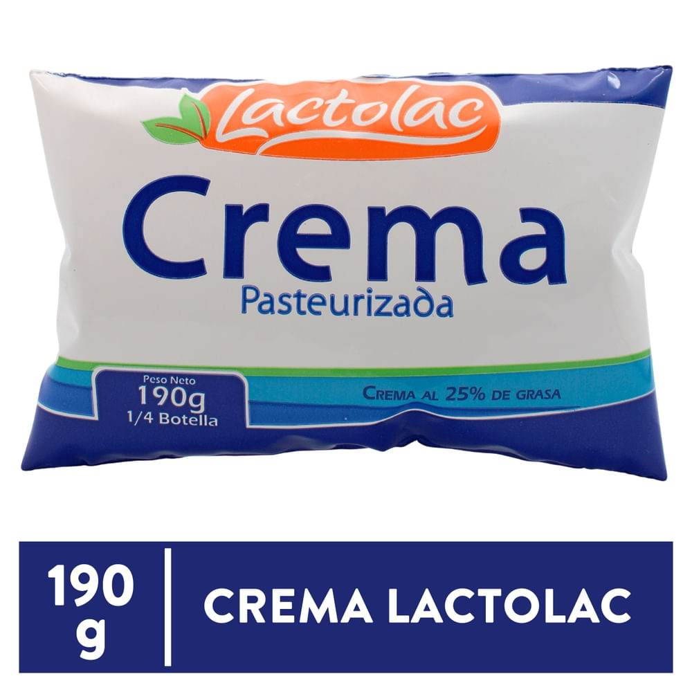 Crema Lactosa 1/4 Botella - 190 g