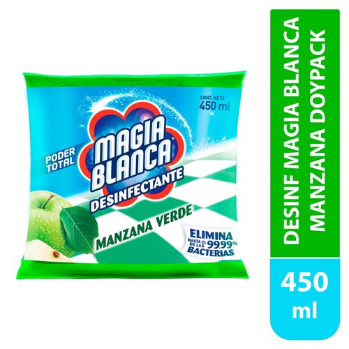 Desinfectante Magia Blanca manzana Doypack -450 ml