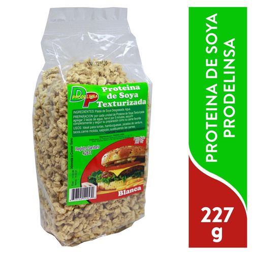 Proteina Prodelinsa Soya Textura Blanca - 227 g