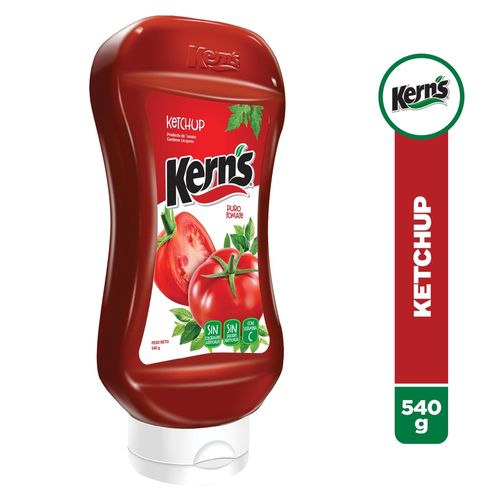 Salsa Kern's de Tomate Kétchup Envase Plástico - 540 g