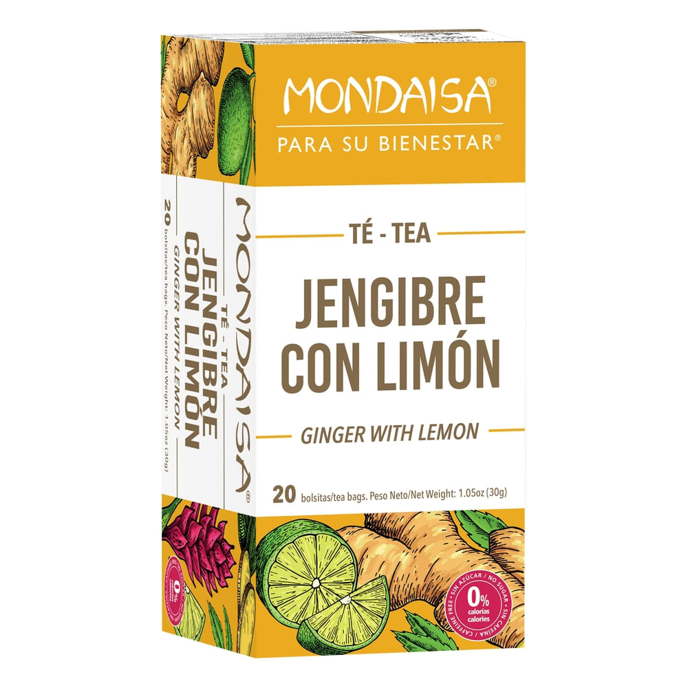Te Mondaisa Jengibre Y Limón - 30 g