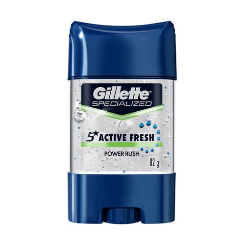 Antitranspirante Gillette Power Beads Power Rush Gel Invisible - 82 g