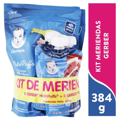 2gerber Nutripuffs Y 3gerber Pouch 384gr