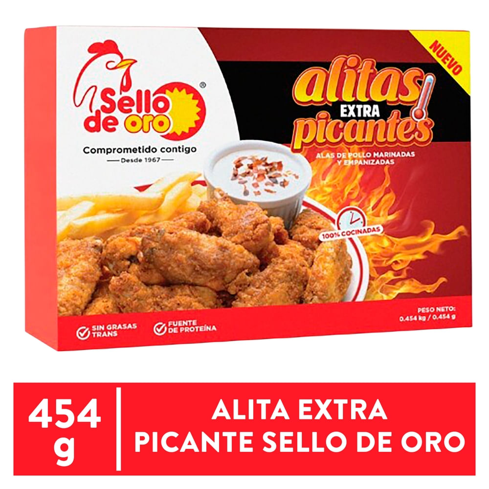 Alita Extra Picante 454 G Sello De Oro