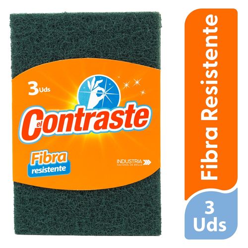 Fibra El Contraste Resistente 3 uds