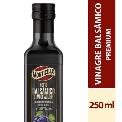 Vinagre Balsamico Monticello 250 Ml