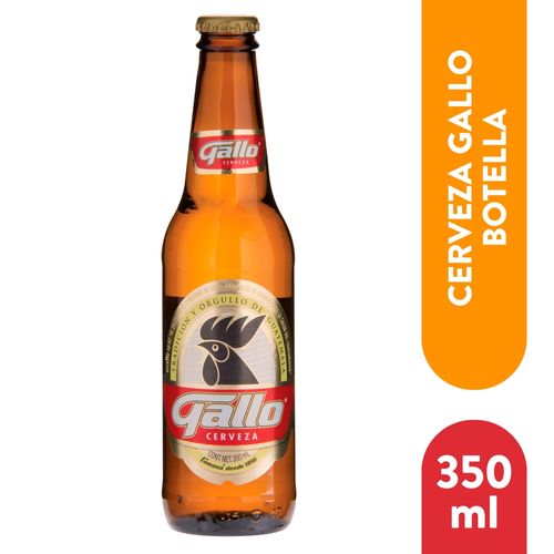 Cerveza Gallo Botella 350 ml