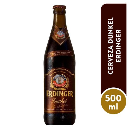 Cerveza Dunkel Erdinger 500 ml