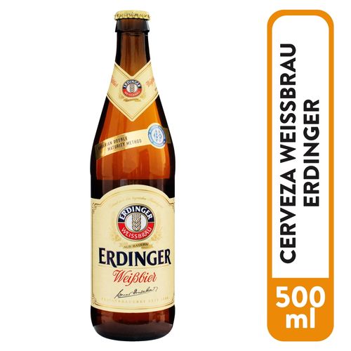 Cerveza Weissbier Erdinger 500 ml
