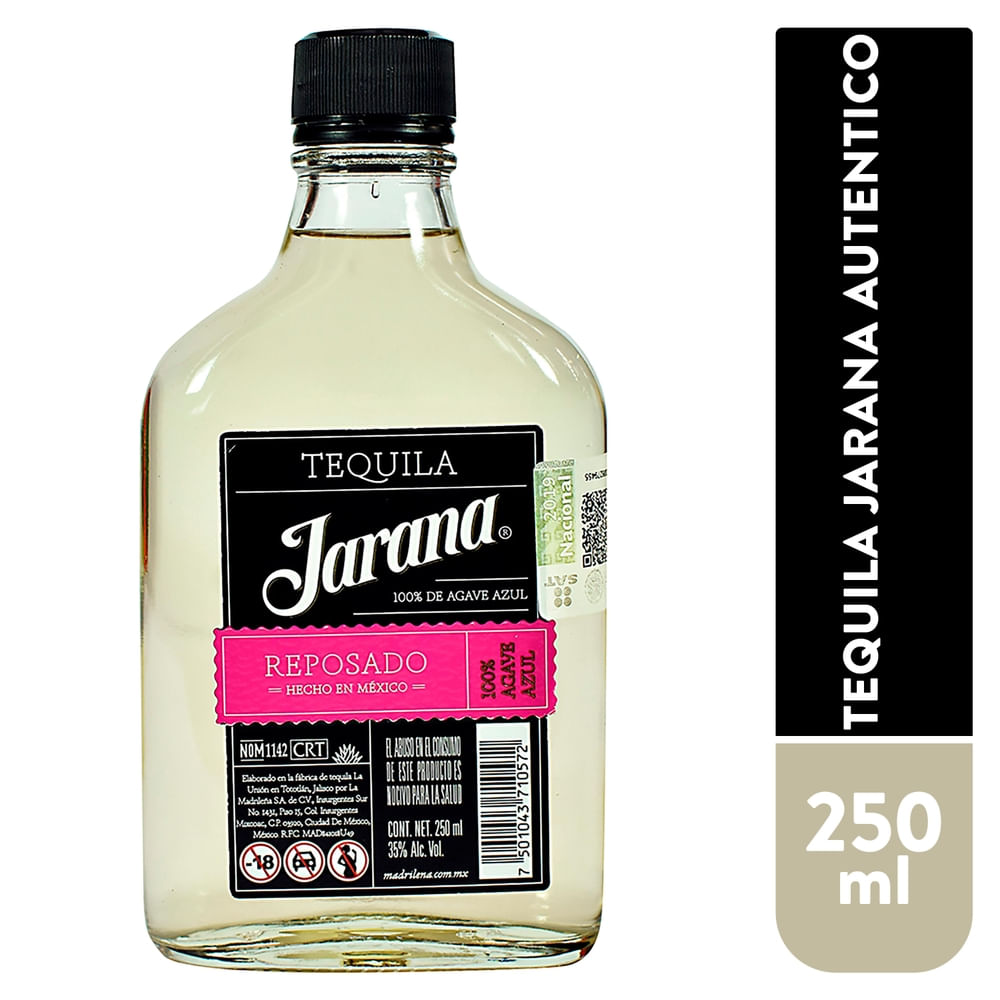 Tequila Jarana Auténtico - 250 ml