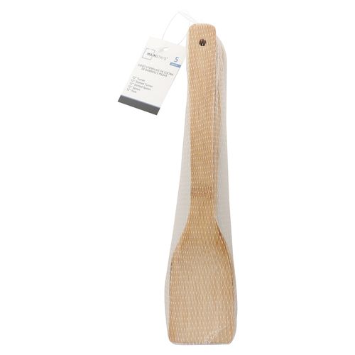 Juego De 5 Utensilios Cocina Bamboo