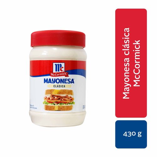 Mayonesa McCormick clásica - 430 g