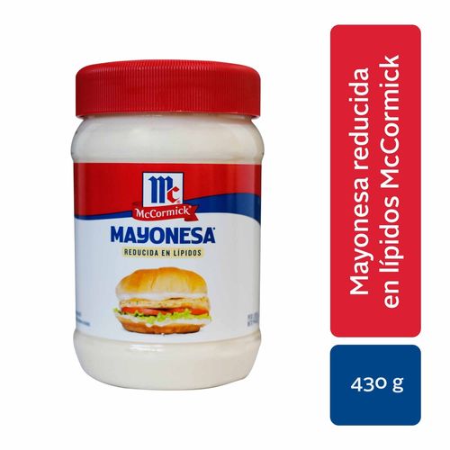 Mayonesa McCormick reducida en lípidos 430 g